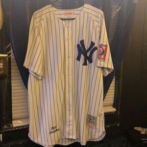 Lou Gehrig throwback Yankees home jersey